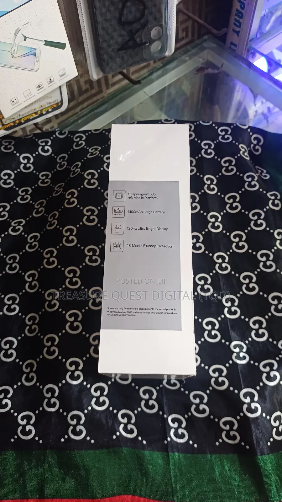 New Oppo A6x 128 GB Blue