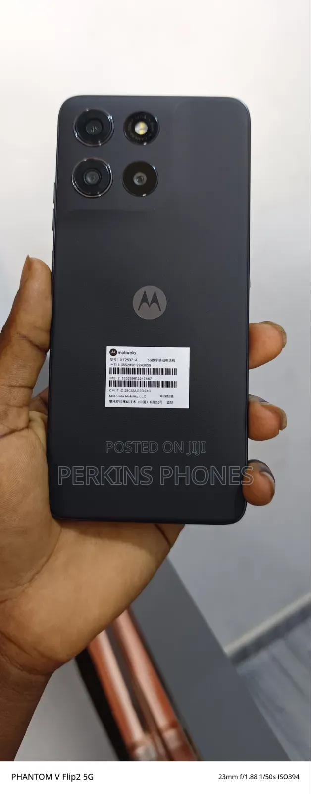 New Motorola Moto G57 5G 256 GB Black