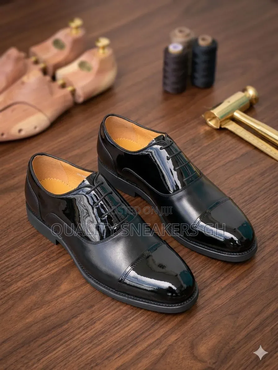 Leather Authentic Black Shoe