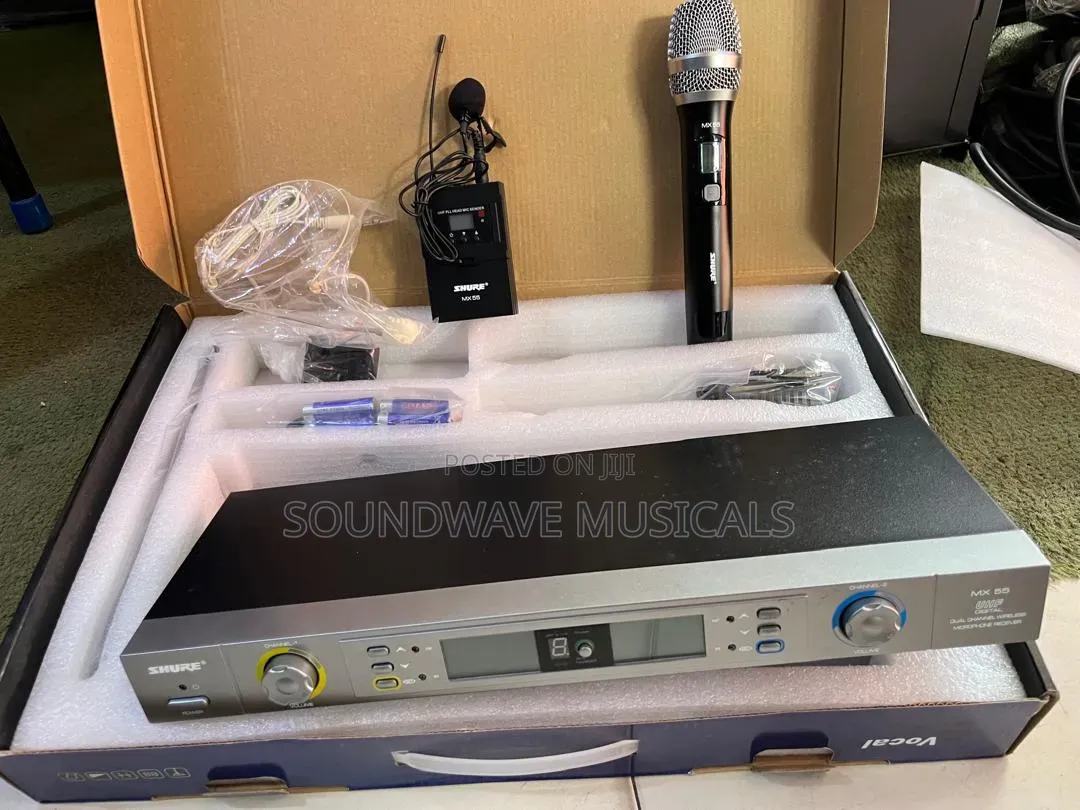 Shura Mx 55 Dual Channel Microphone