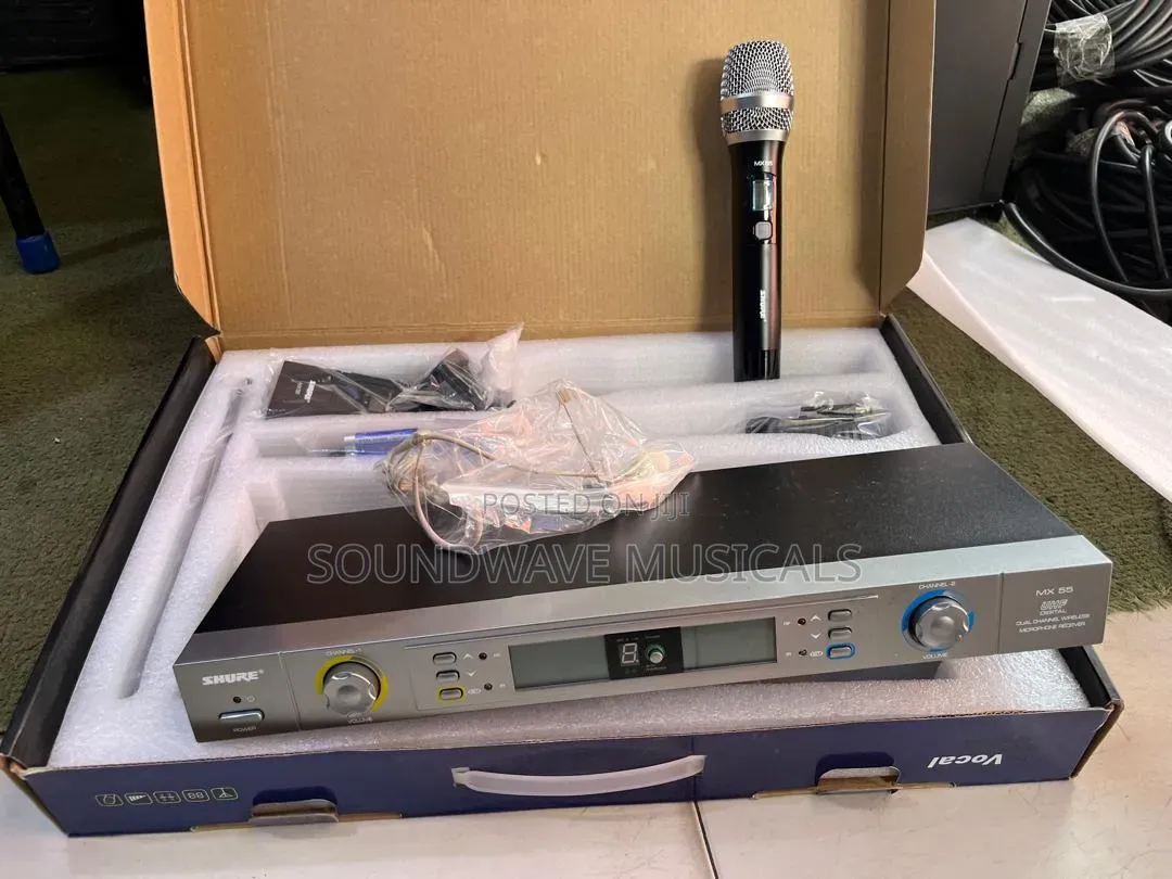 Shura Mx 55 Dual Channel Microphone