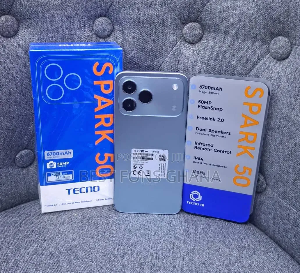 New Tecno Spark 50 128 GB