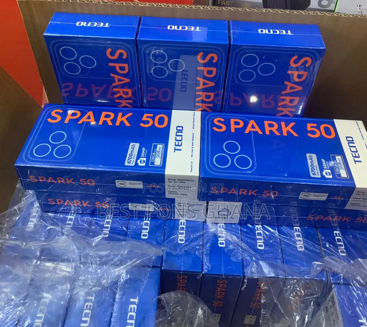 New Tecno Spark 50 128 GB
