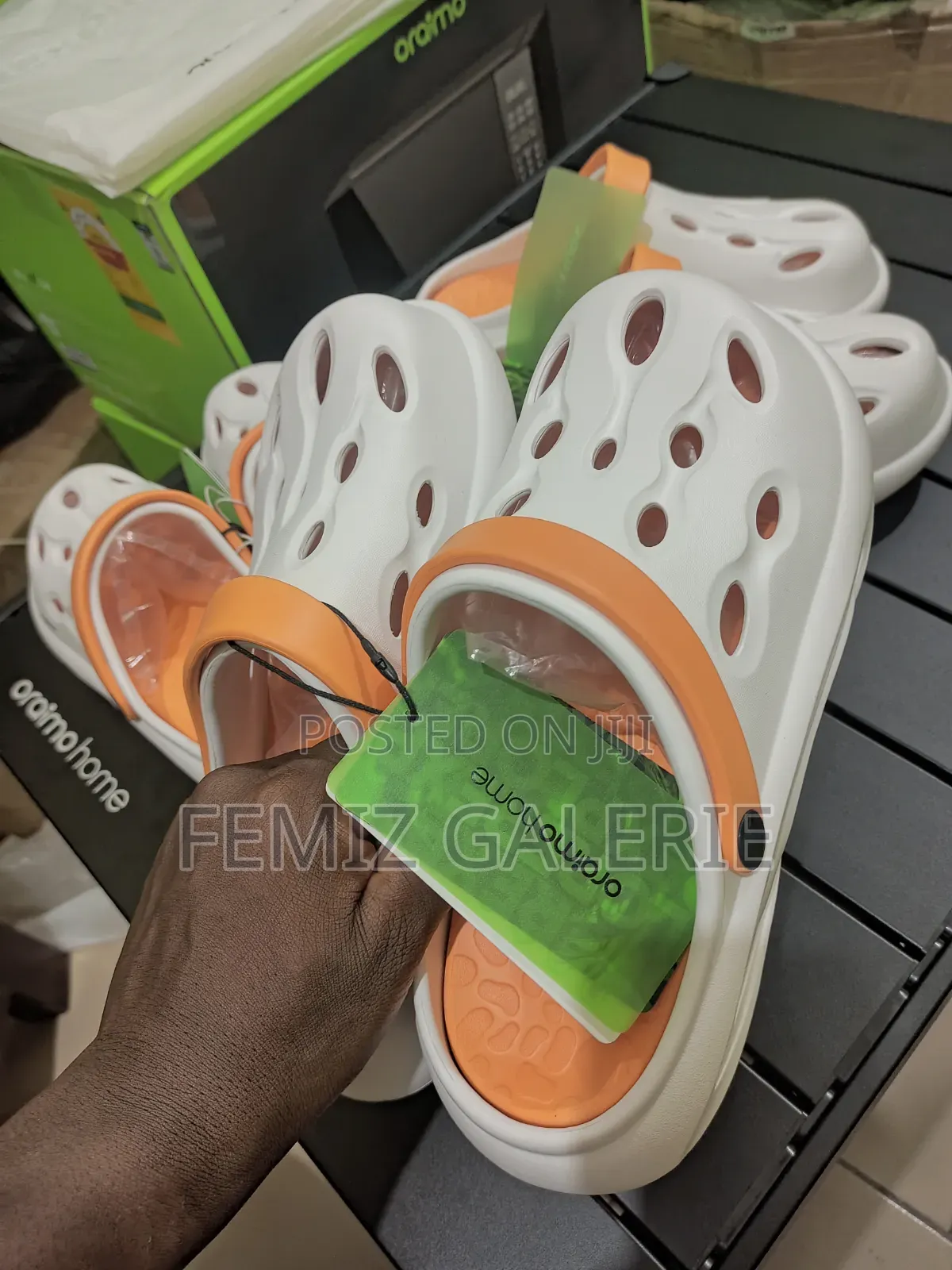 Oraimo Guardwalk Cloud-Soft Thick Sole Holes Shoes