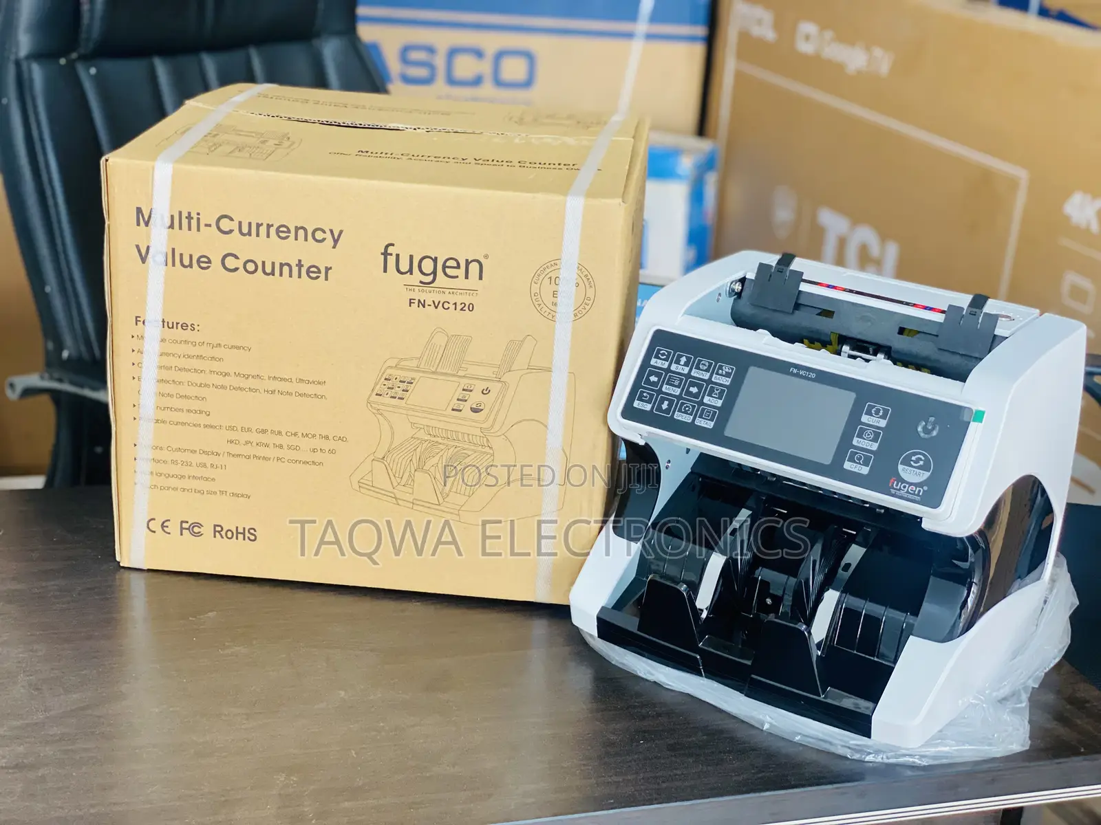 Order the Multi Currency Value Counting Machine