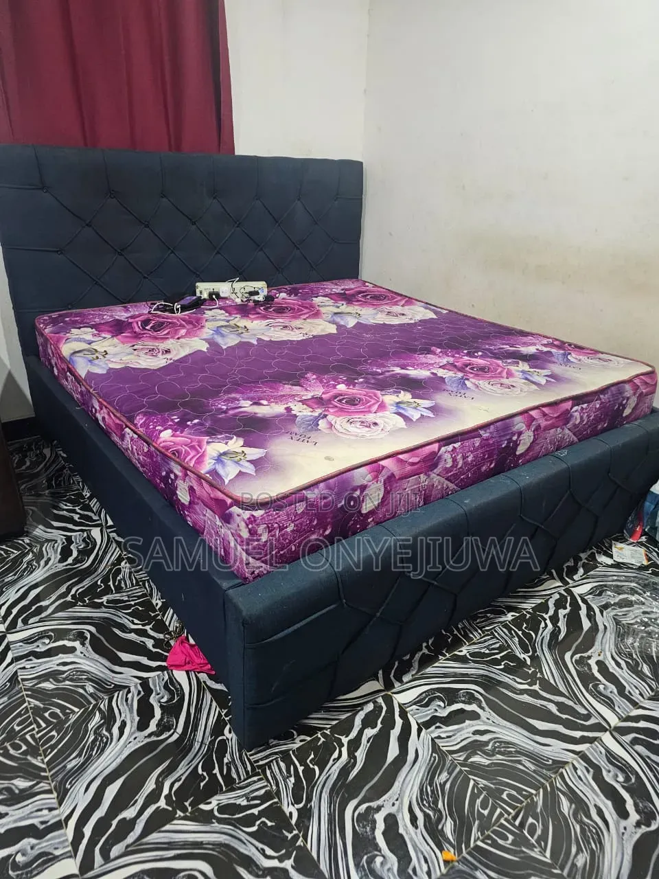 King Size Bed(12 Inches)+Bed Frame at Promiseland Katamanso Ashaiman