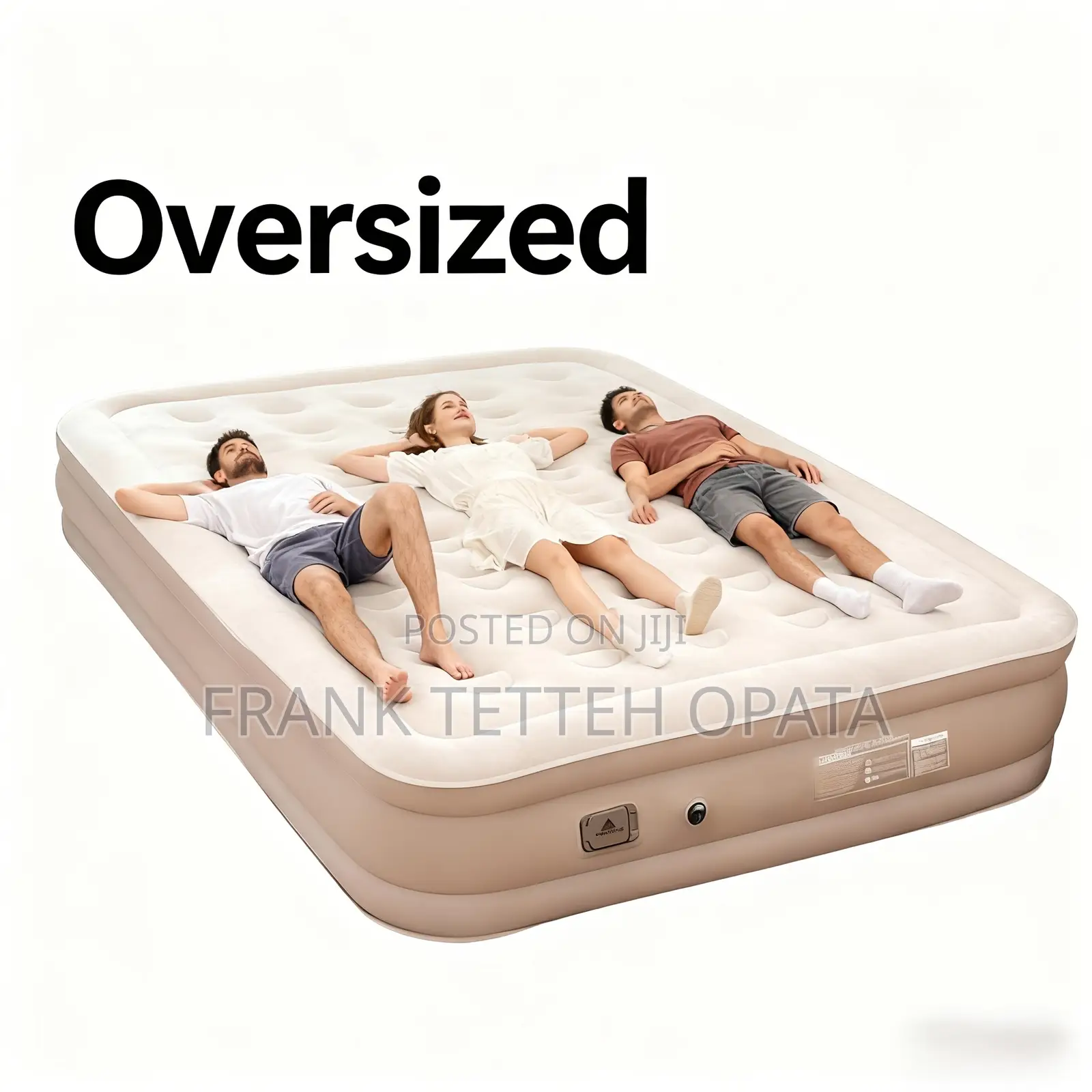 Queen Inflatable Mattress With Free Electric Pump With Pillow