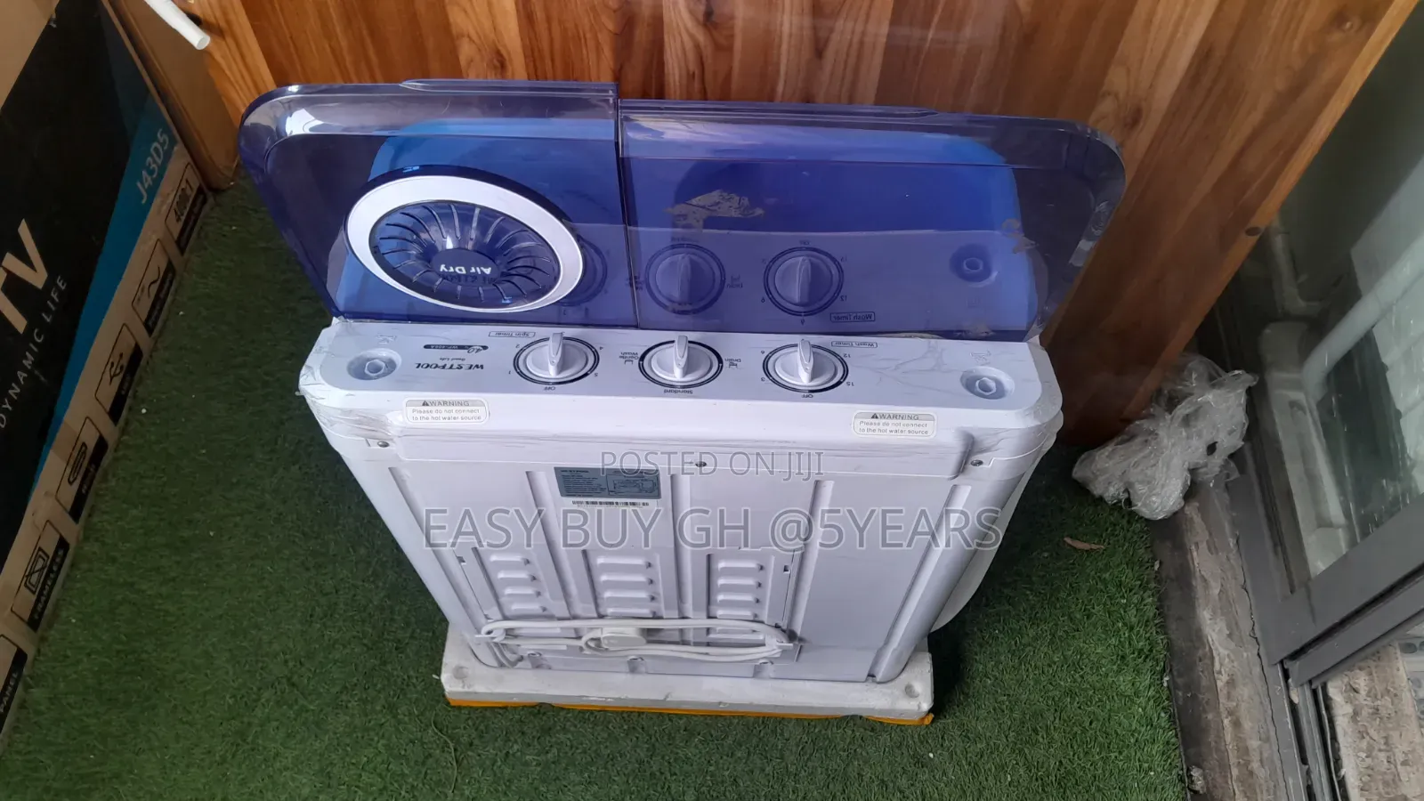 Westpool 4kg Twin Tub Washer With Spin Dryer