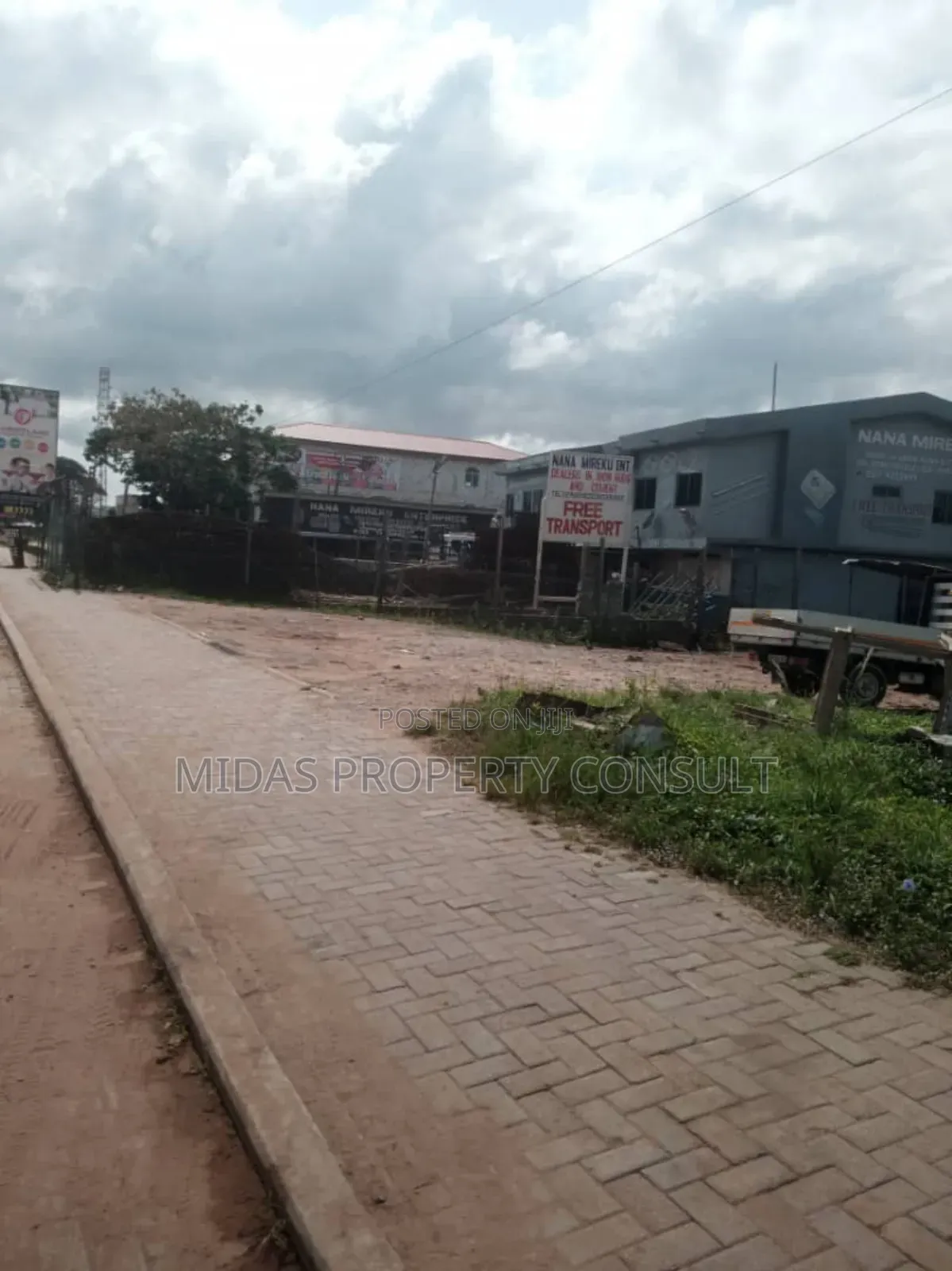 One Plot Main Roadside Land for Sale at Ofankor Achimota Highway