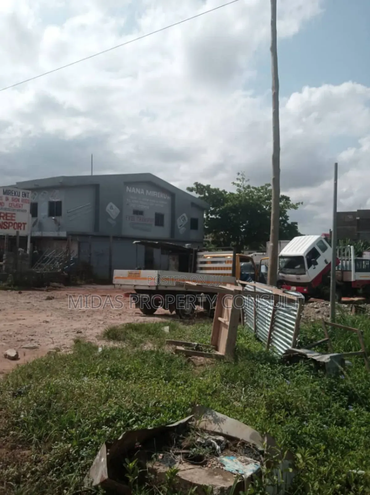 One Plot Main Roadside Land for Sale at Ofankor Achimota Highway