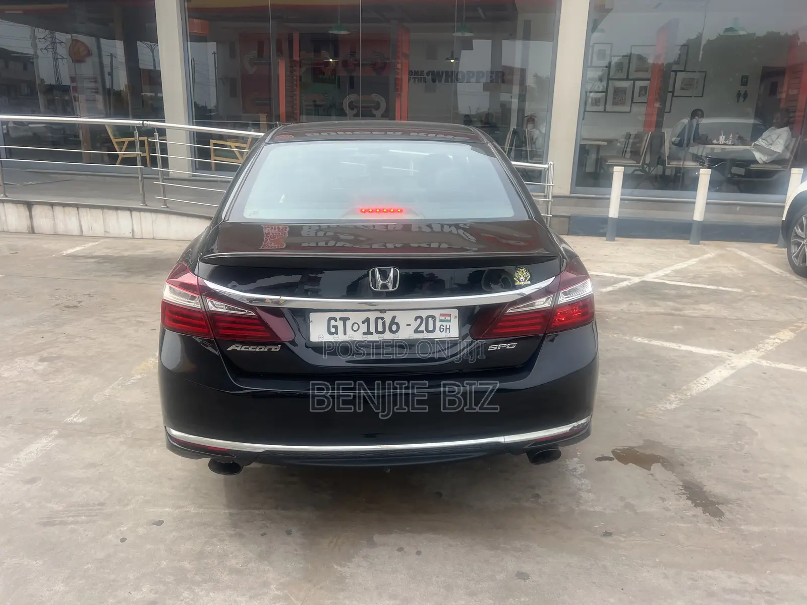 Honda Accord 2017 Black