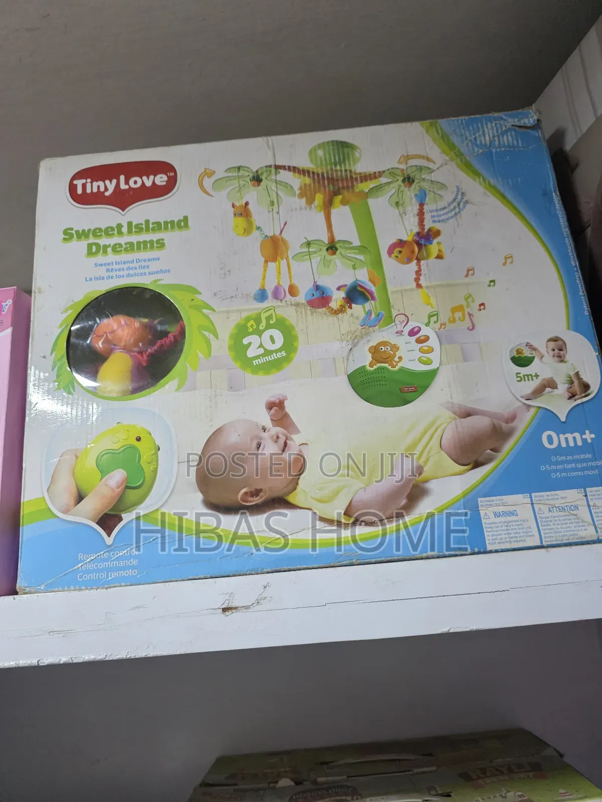 Tiny Love Sweet Island Dreams Music Baby Cot Mobile