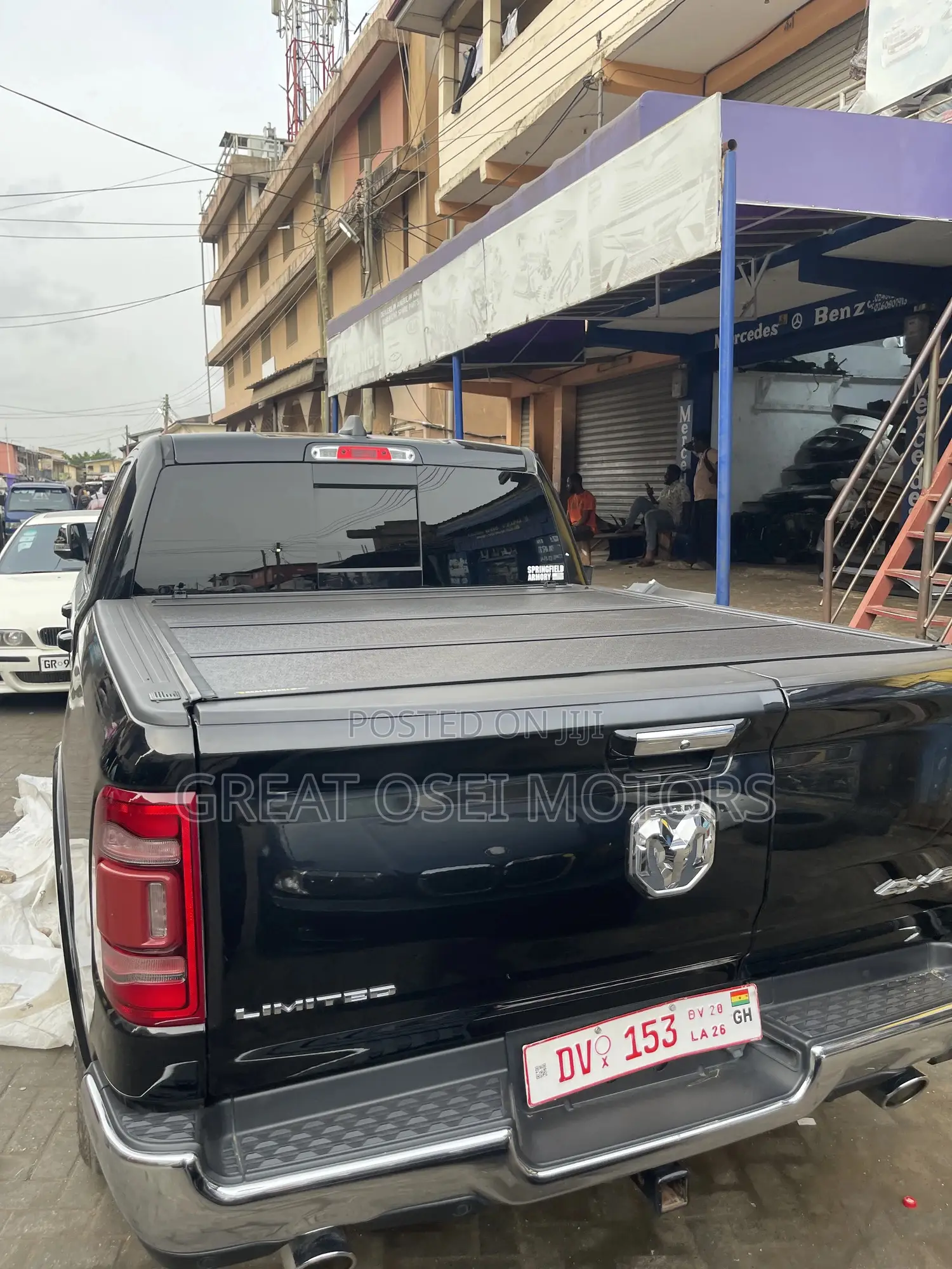 Bucket Cover Tri Fold ( Hard Type) for Dodge Ram Short Boot