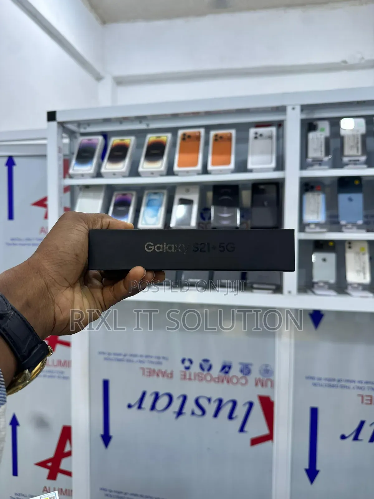 New Samsung Galaxy S21+ 5G 128 GB Black
