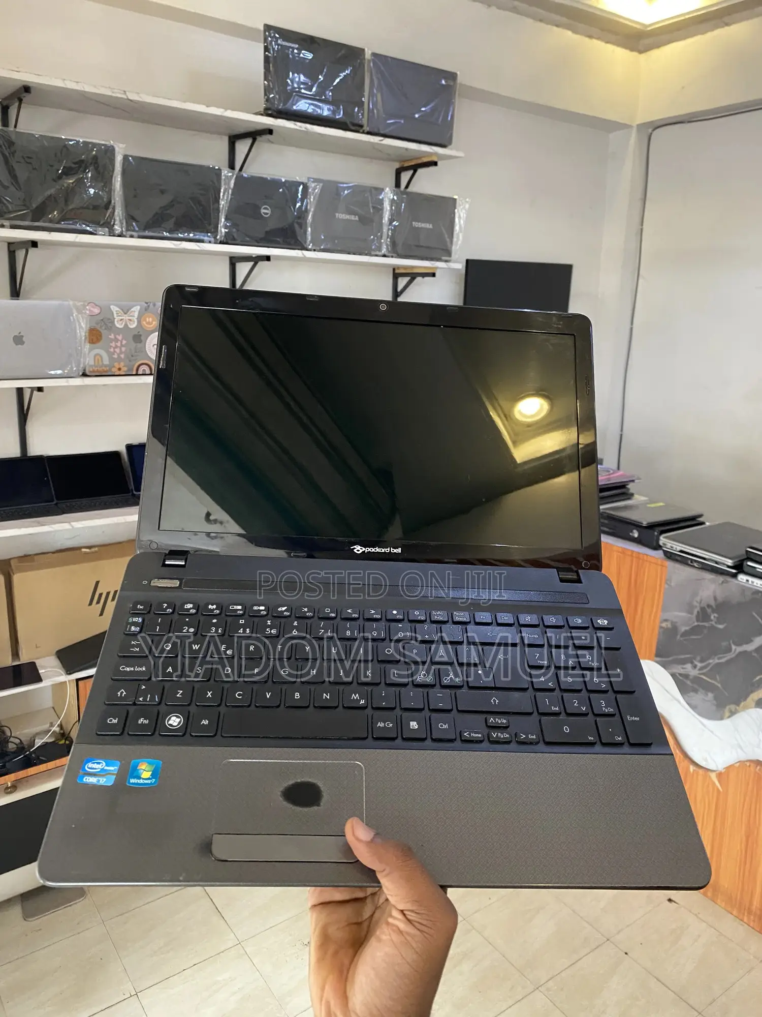 Laptop Packard Bell 8GB Intel Core i7 HDD 500GB