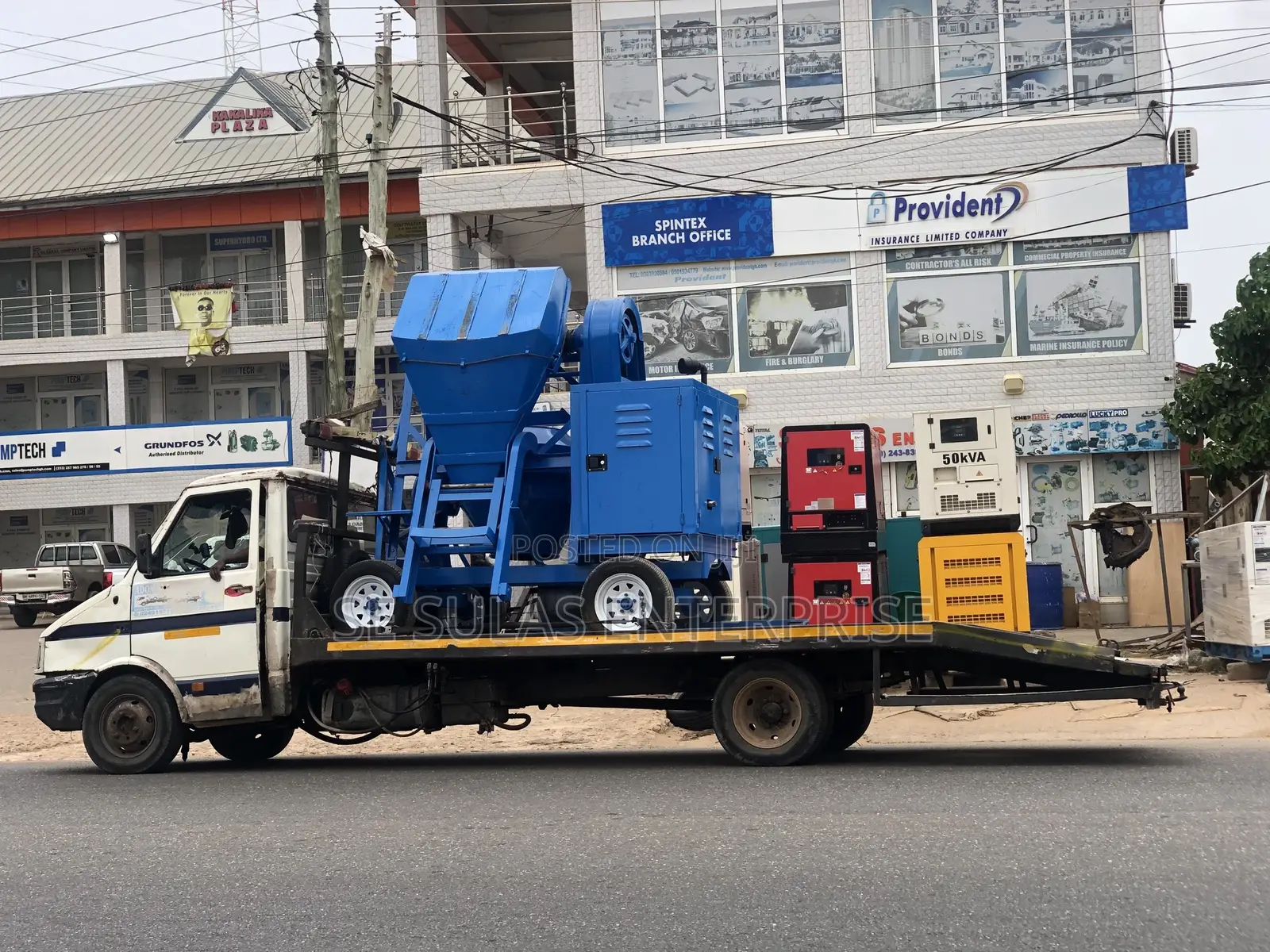 Industrial Concrete Mixer