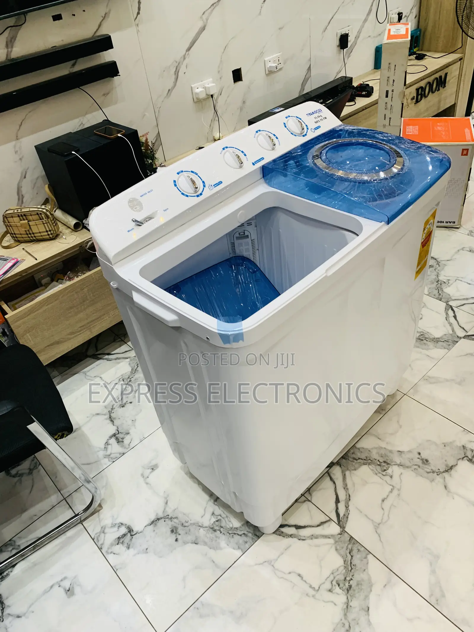Quick Wm Topload Twintub Nasco 15kg