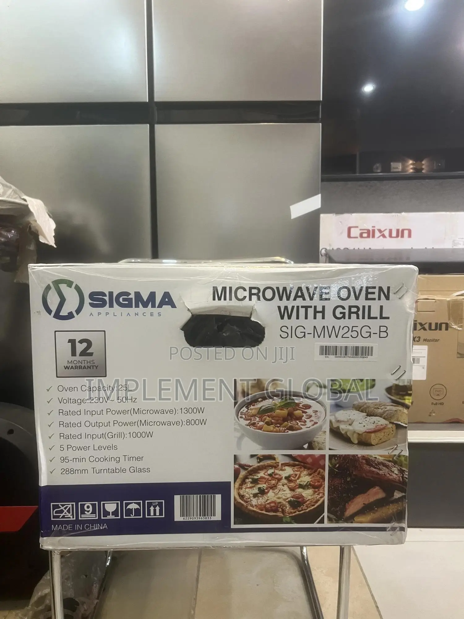 Sigma 25l Microwave