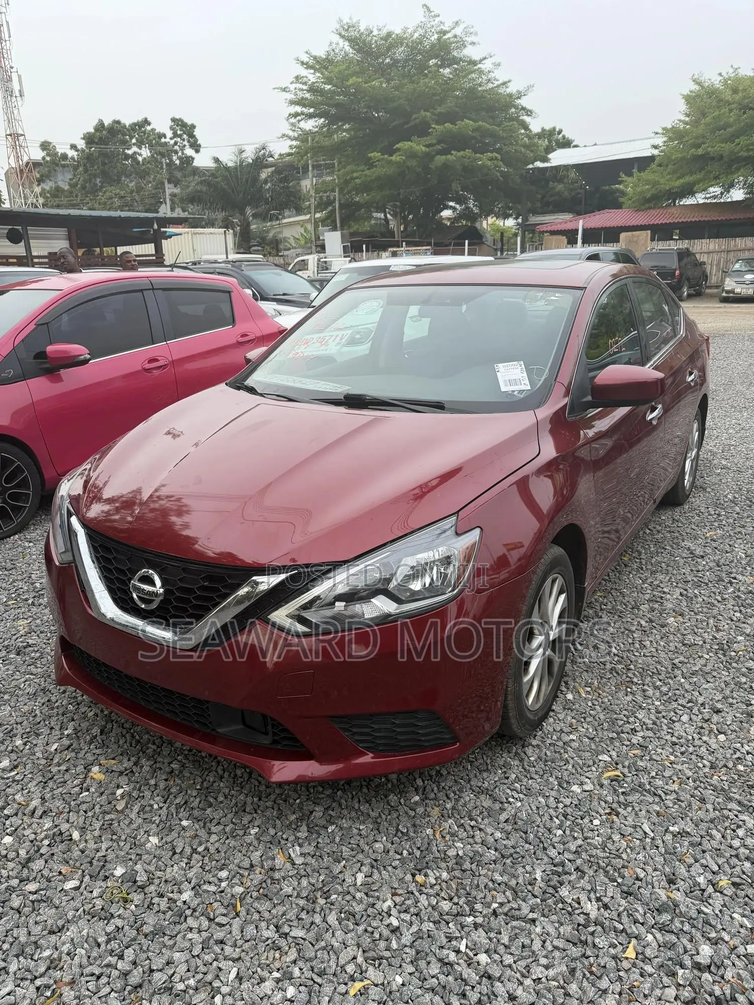 Nissan Sentra SV 2018 Red