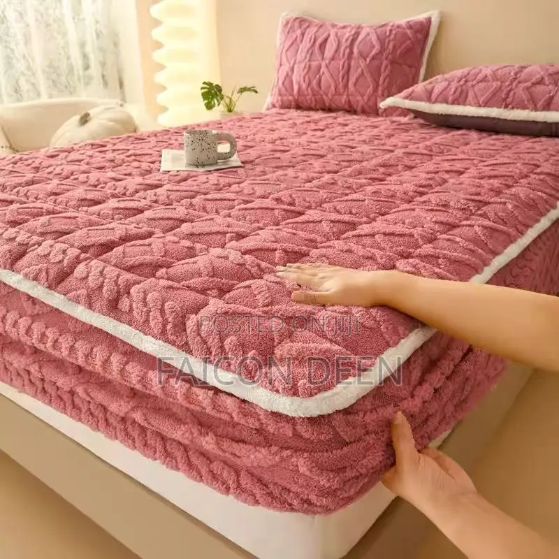 Softness You Can Feel Instantly (Fluffy Soft Mattress Covers(In Diff C