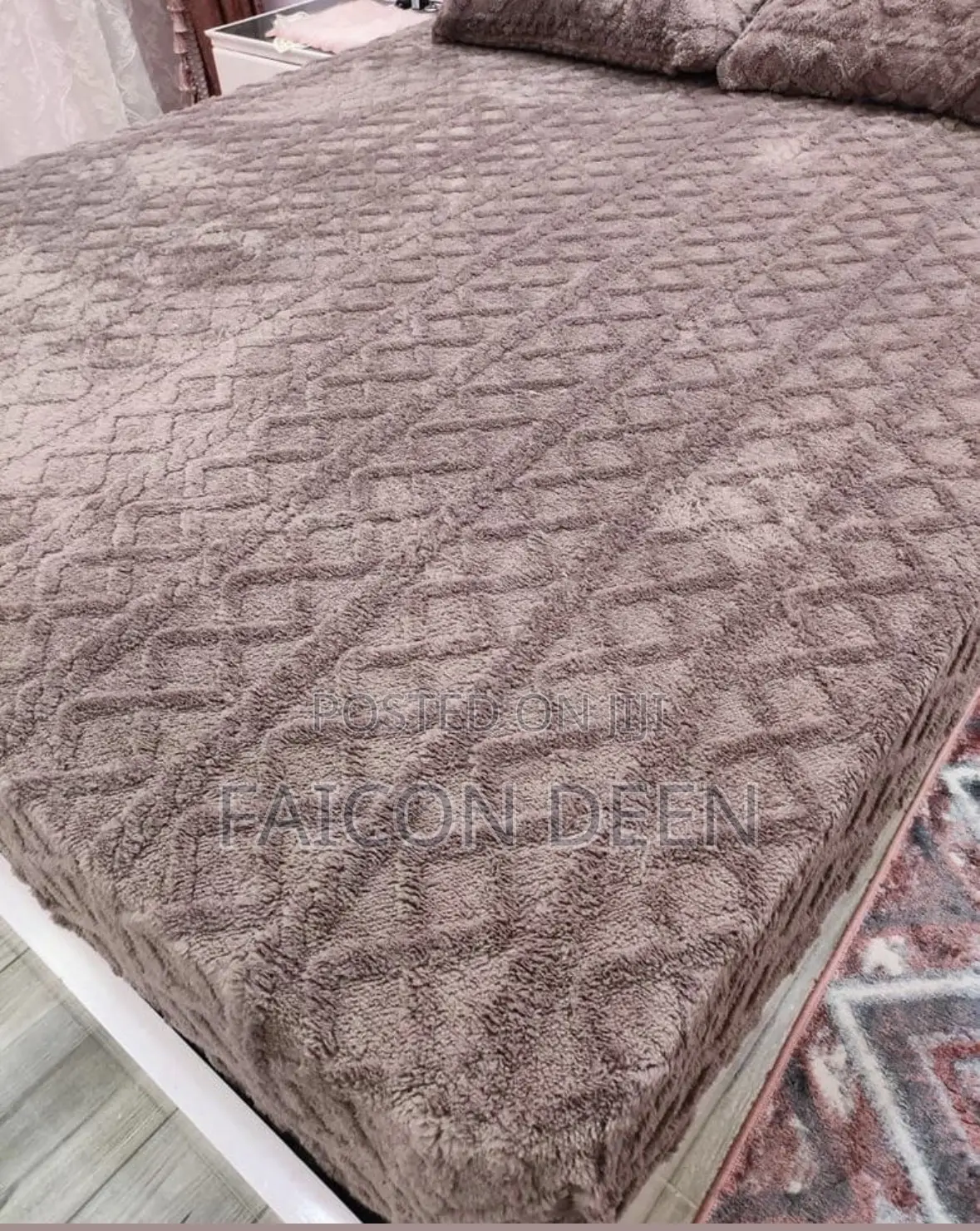 Keep Your Mattress Fresh and Soft( Fluffy Pure Cotton Mattress Cover