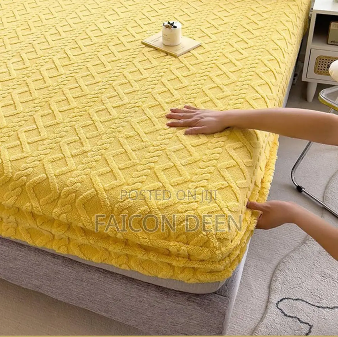 Sleep Like Royalty ;(Top Notch 100% Cotton Fluffy Mattress Covers