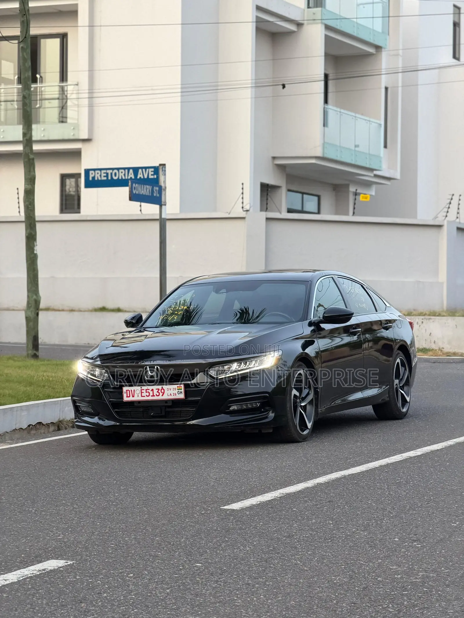 Honda Accord EX-L (1.5L 4cyl Turbo CVT) 2019 Black