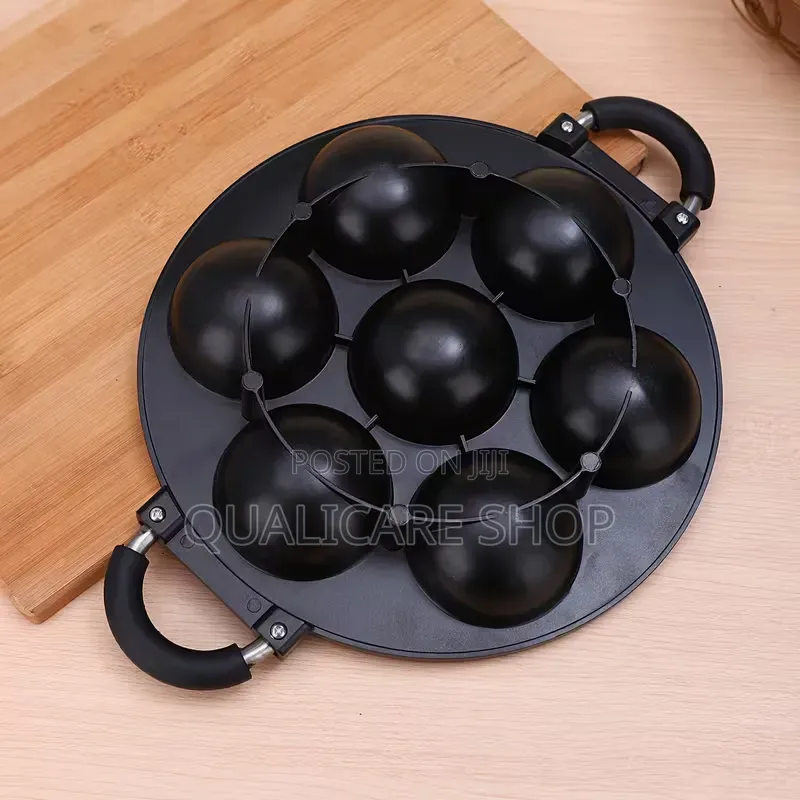 6 Hole Aperture Takoyaki Pan Nonstick Massa Pan, Takoyaki Maker Have