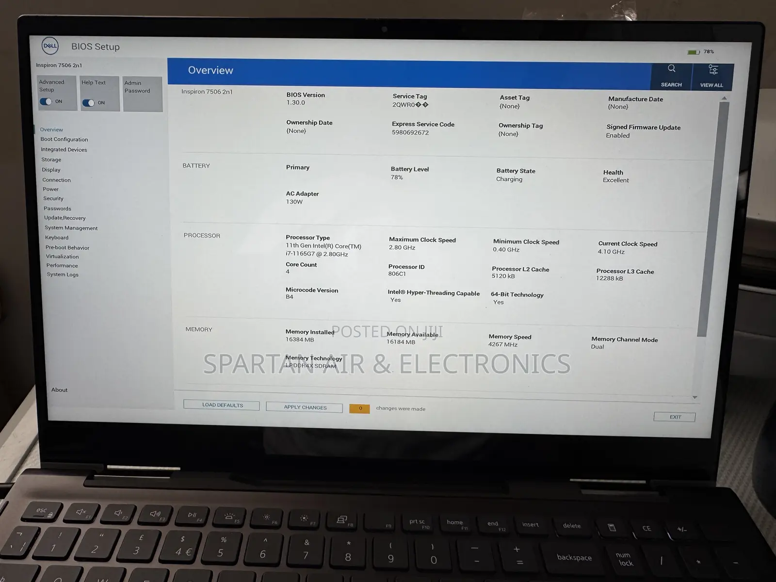 Laptop Dell Inspiron 15 7000 16GB Intel Core i7 SSD 512GB