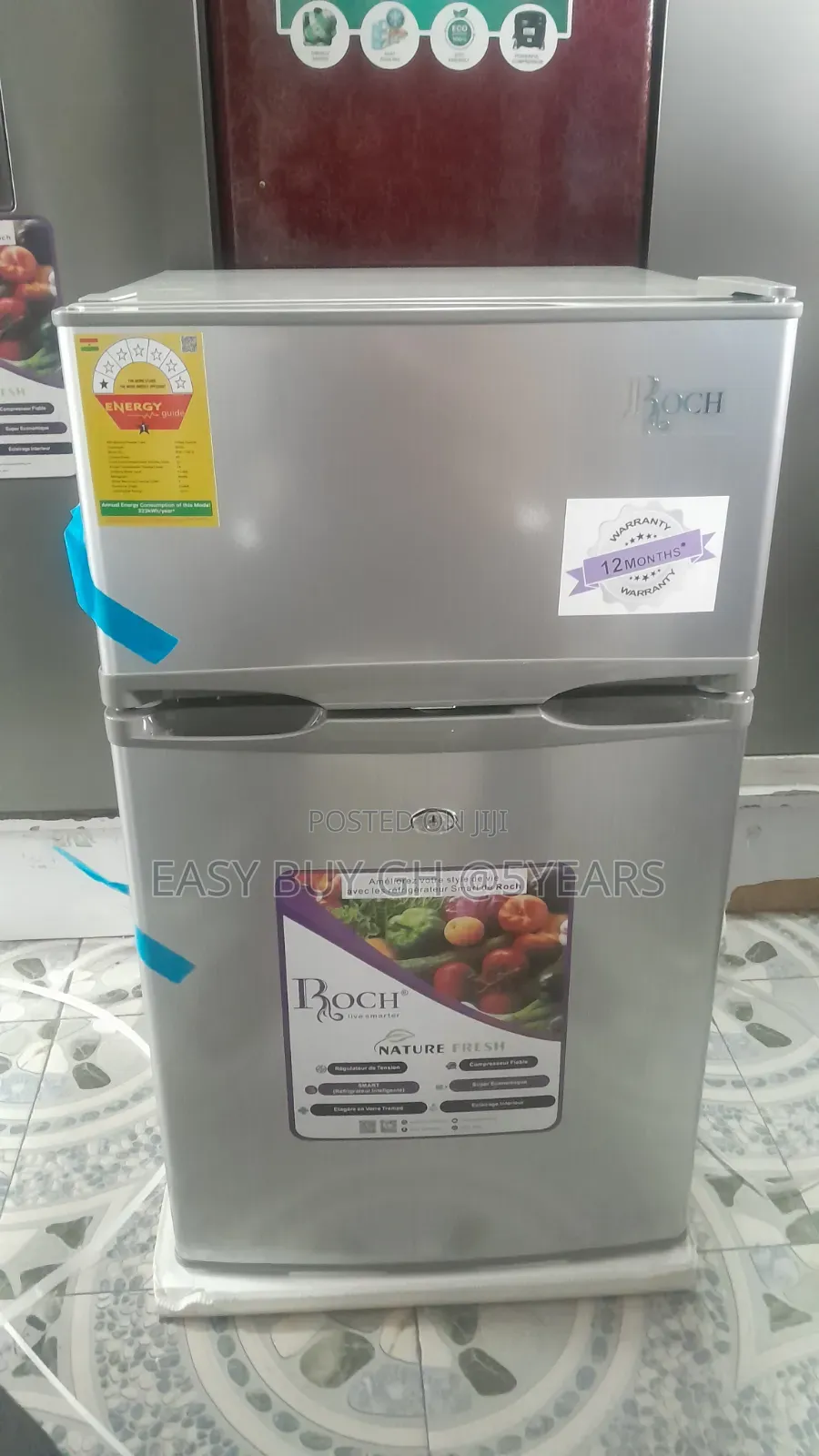 Roch 61l Compact Refrigerator – Energy Saving Fridge