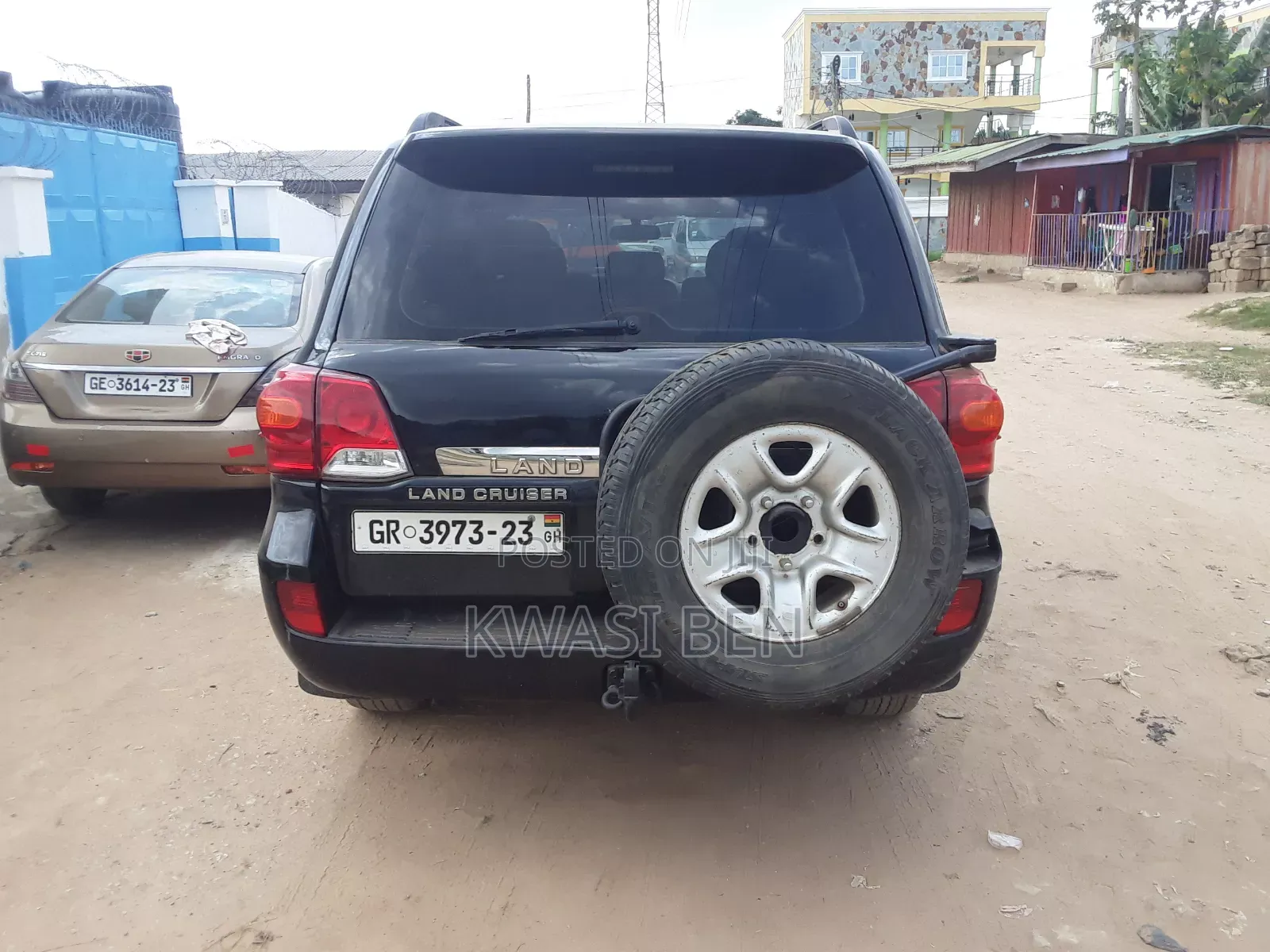 Toyota Land Cruiser 2008 Black