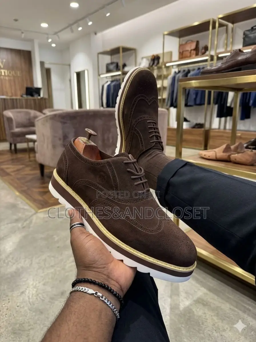 Timberland Suede Brogue-Style Shoes