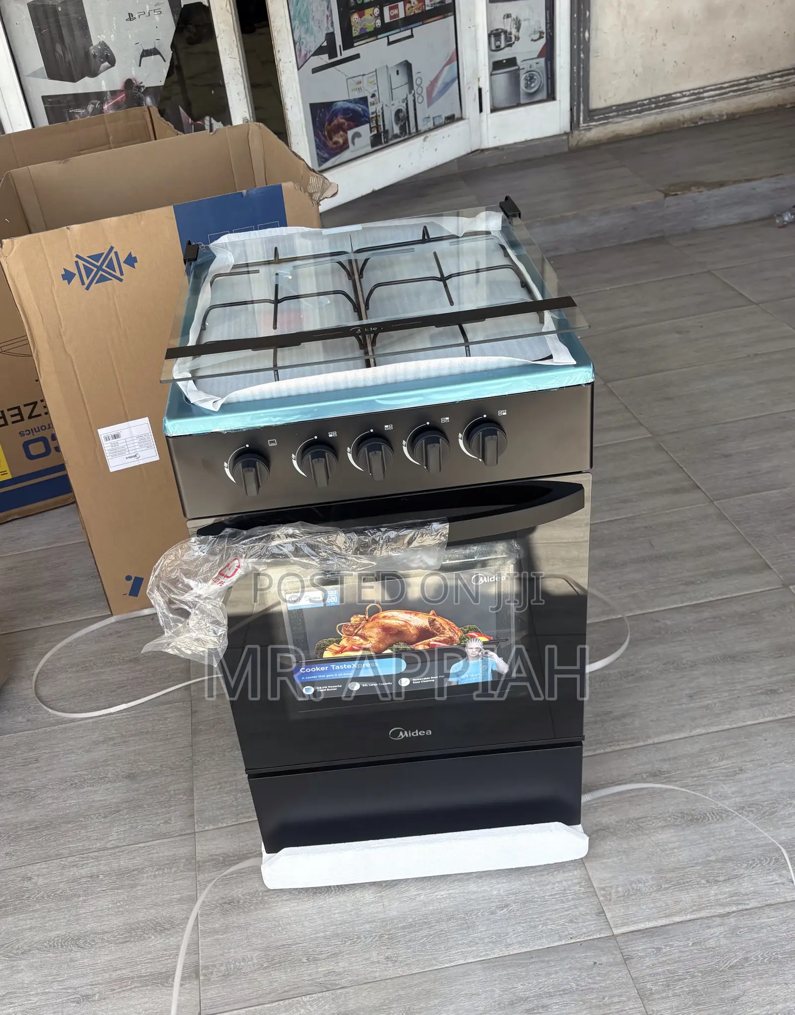 Order Quality Midea 50x50 4 Burner Gas Cooker 