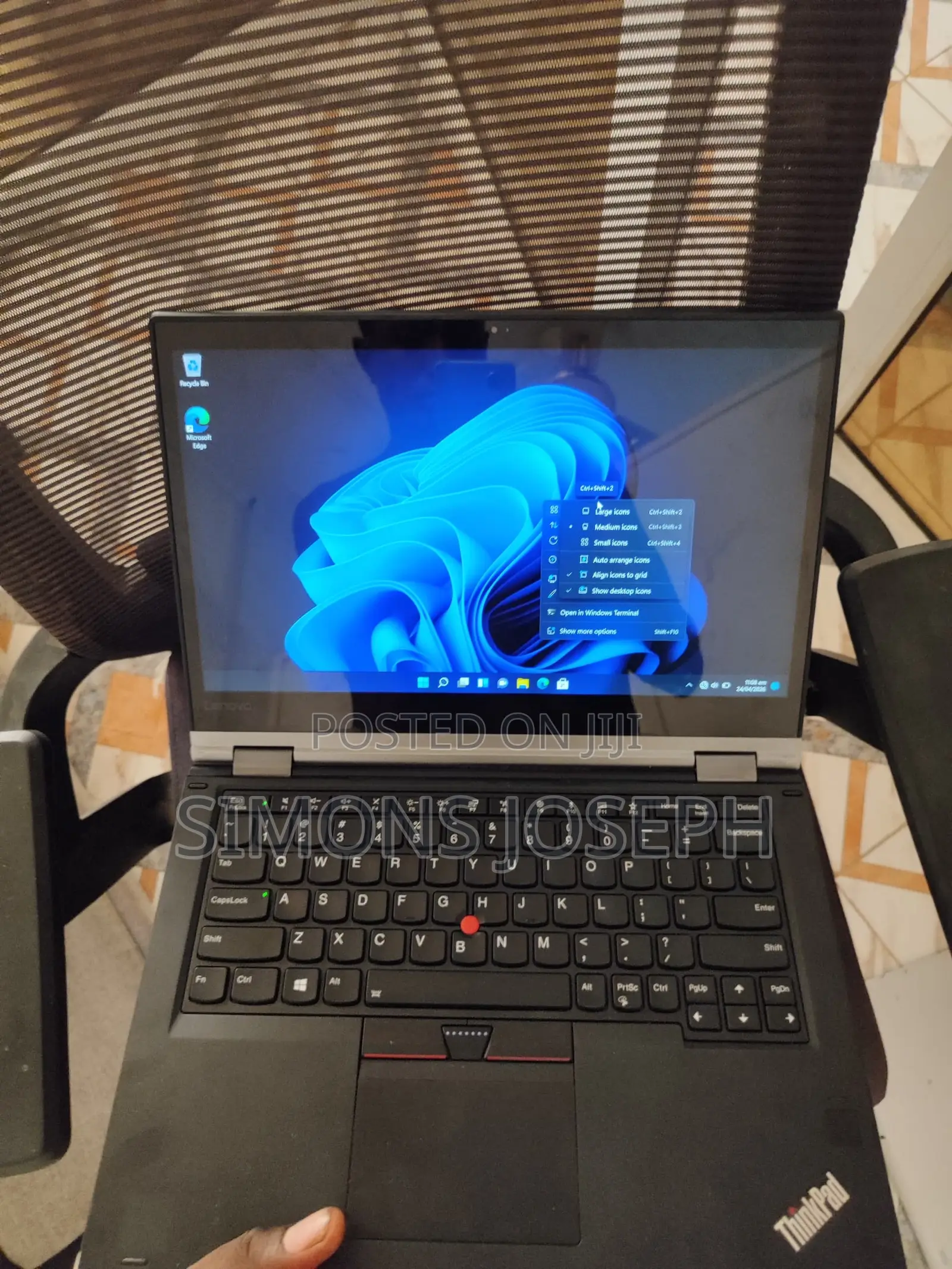 New Laptop Lenovo ThinkPad Yoga 370 8GB Intel Core i7 HDD+SSD 256GB