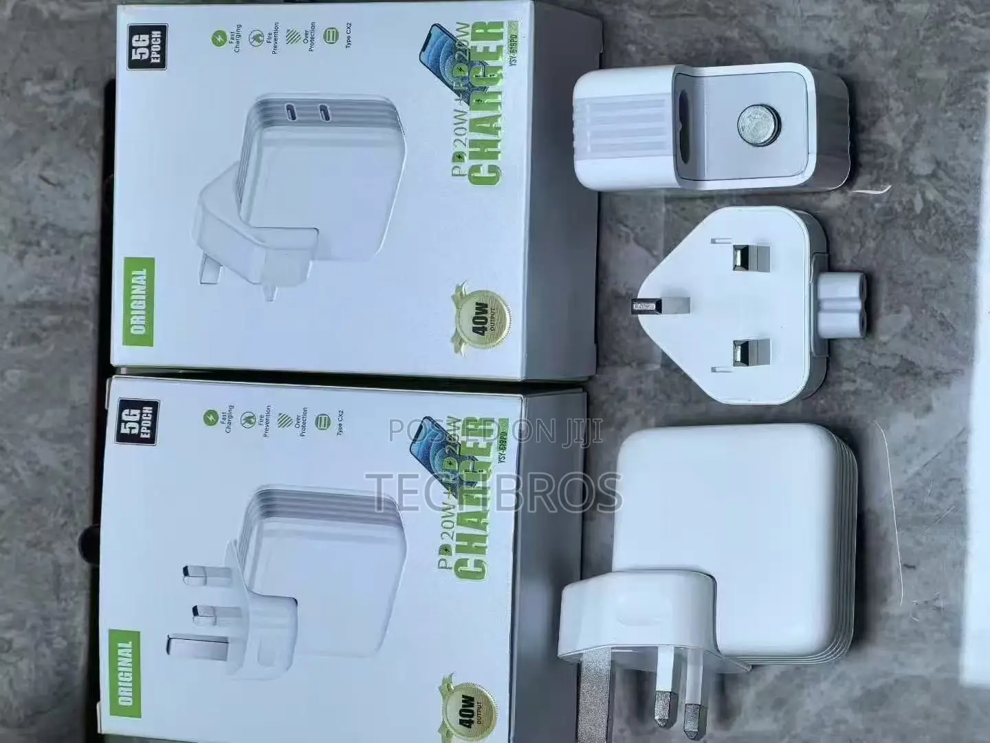 40w Dual Usb-C Port Charger