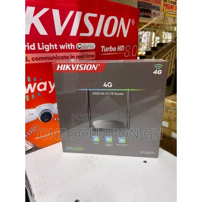 Hikvision N300 Wi-fi Lte Router