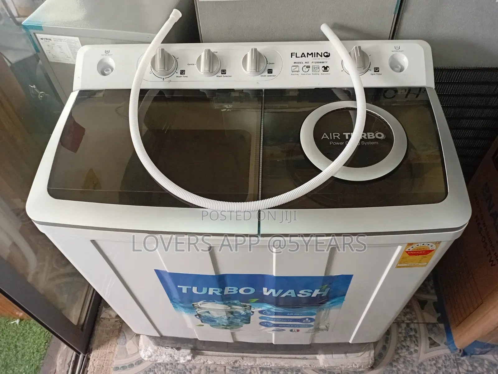 Flamino 118l Mini Washing Machine – Big Power in a Compact Size