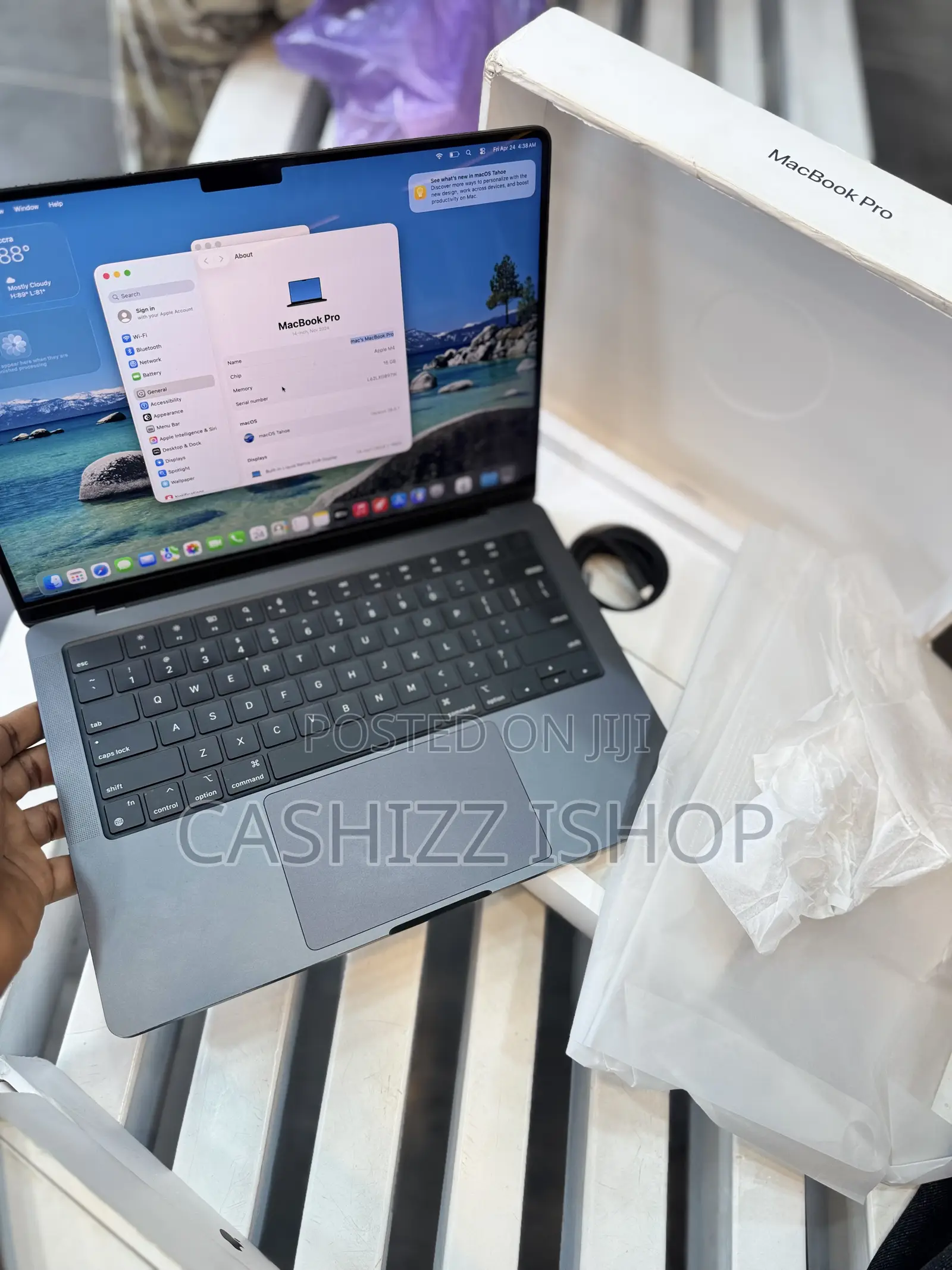 Laptop Apple MacBook Pro 2024 M4 16GB Apple M4 SSD 512GB