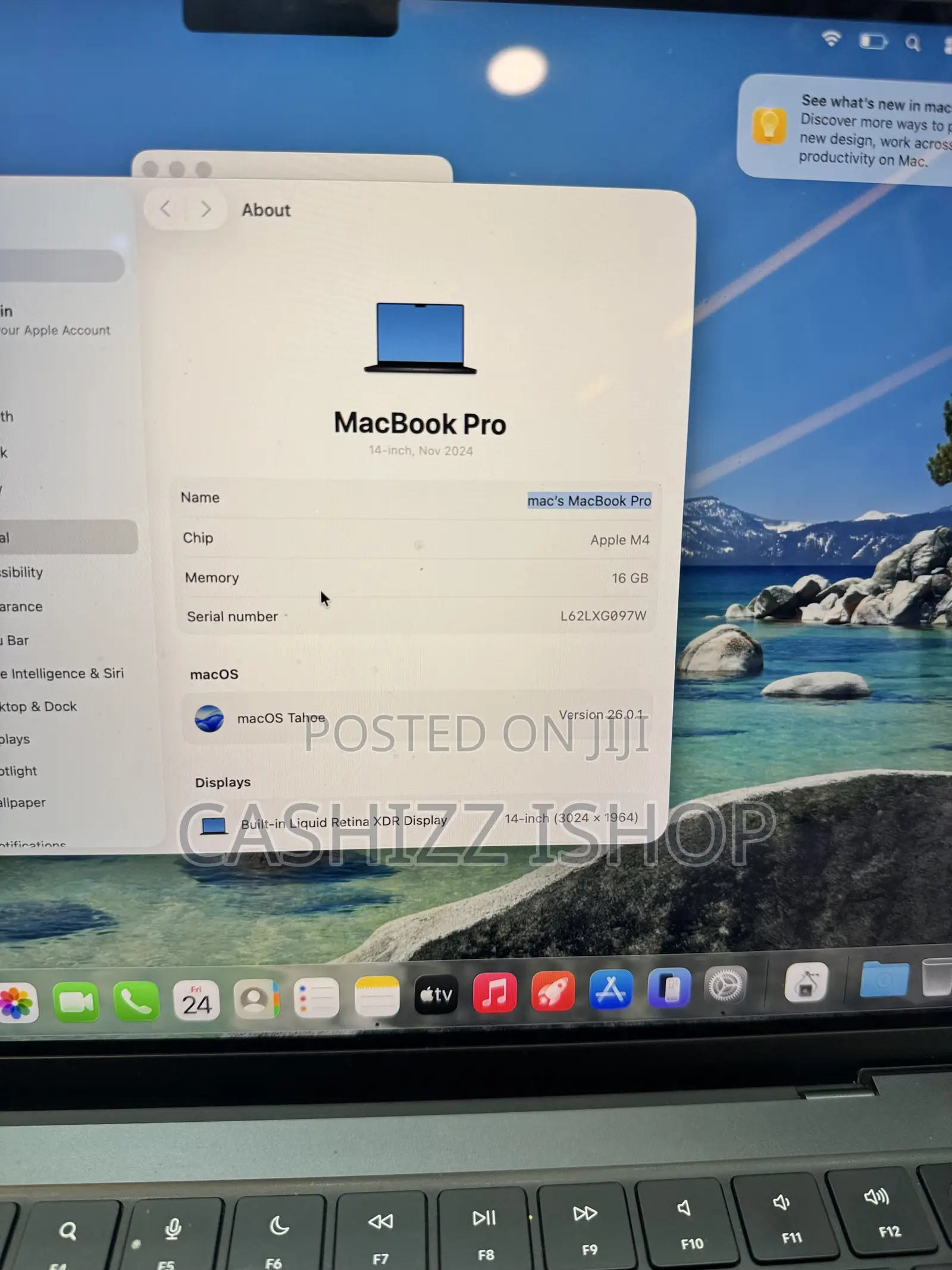 Laptop Apple MacBook Pro 2024 M4 16GB Apple M4 SSD 512GB