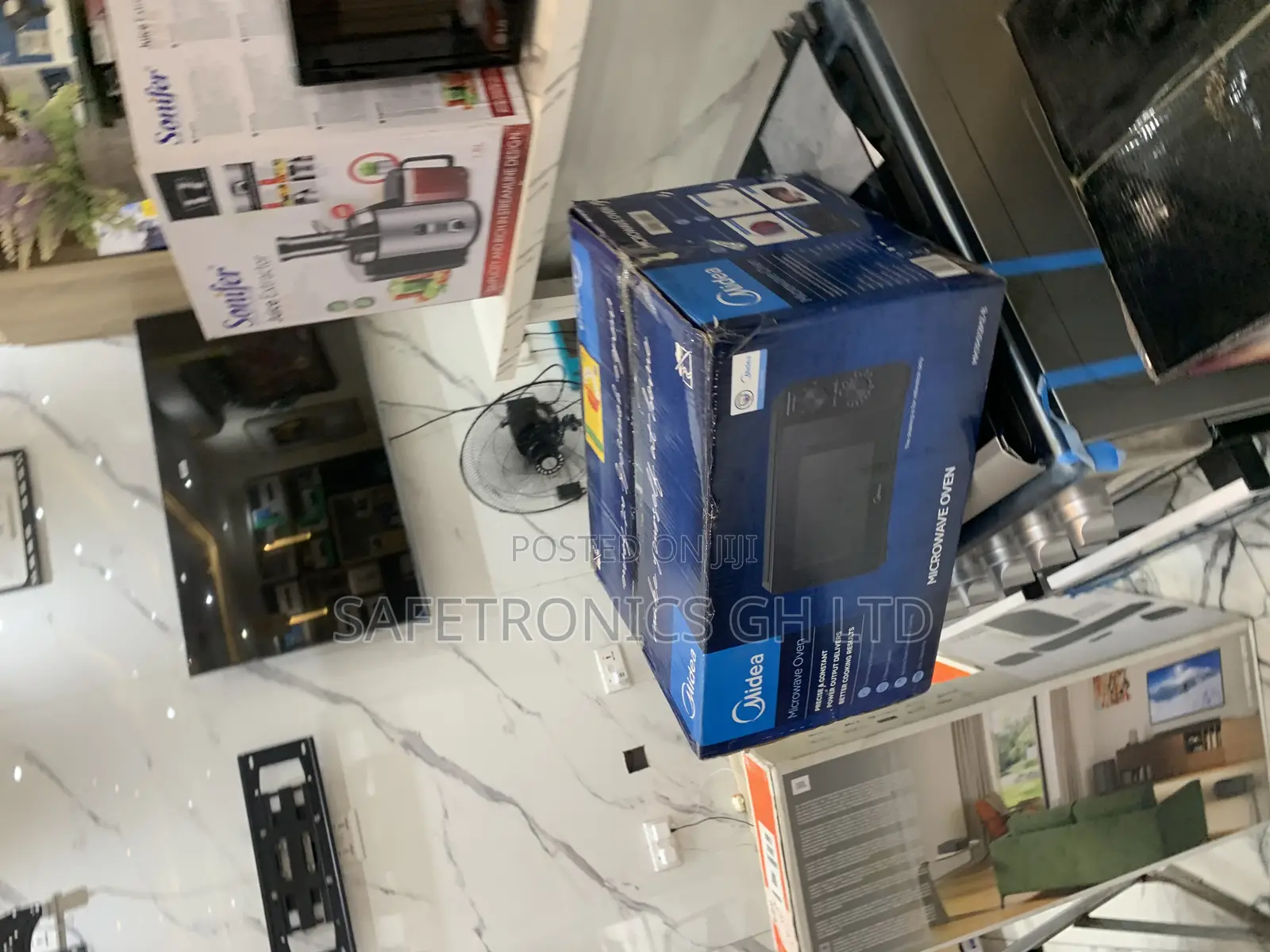 Newest Update Midea 20ltrs Grill Microwave Silver