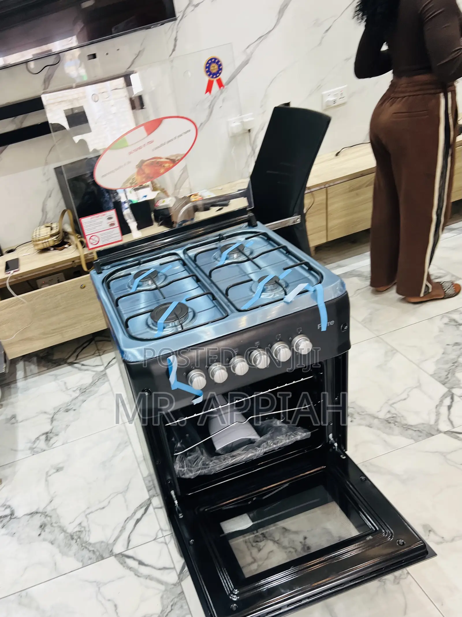 Fast Cooking Ferre 4 Burner Freestanding Gas Cooker(60x60cm)