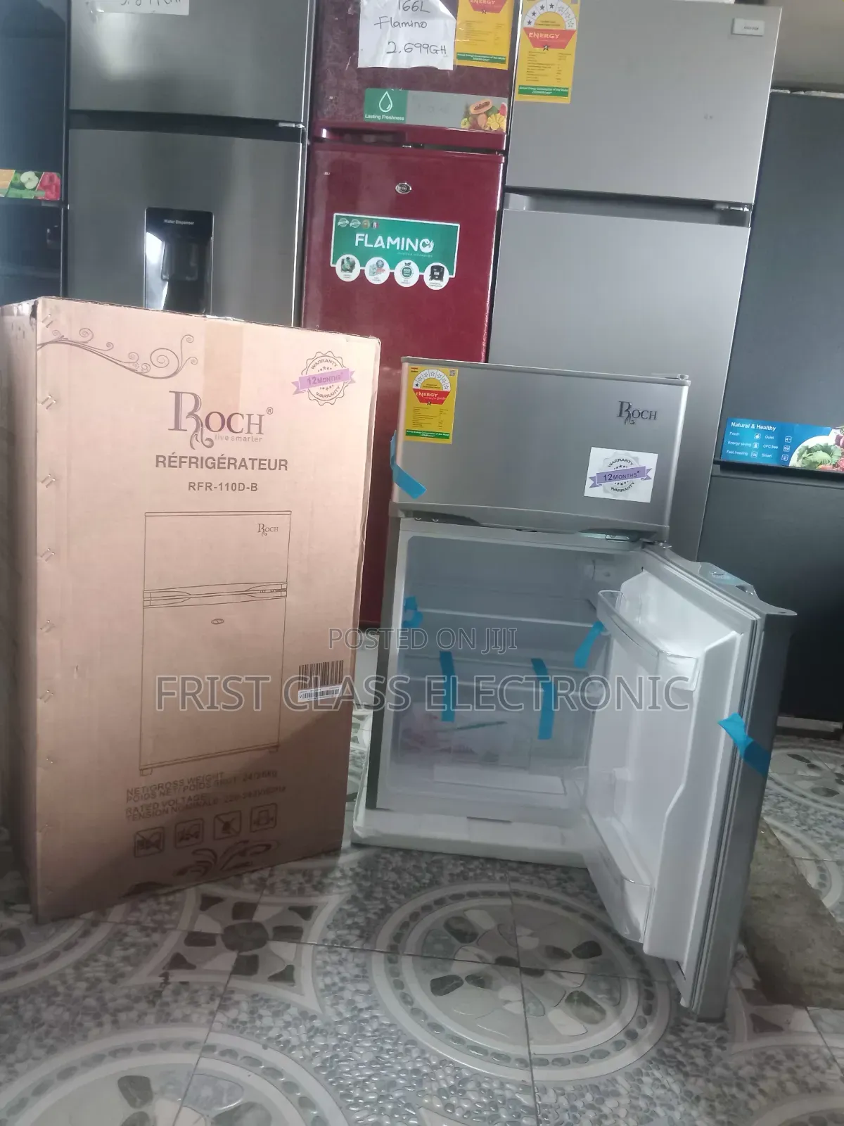 Roch Fridge Compact Cool Luxury Fridge Fresh Style