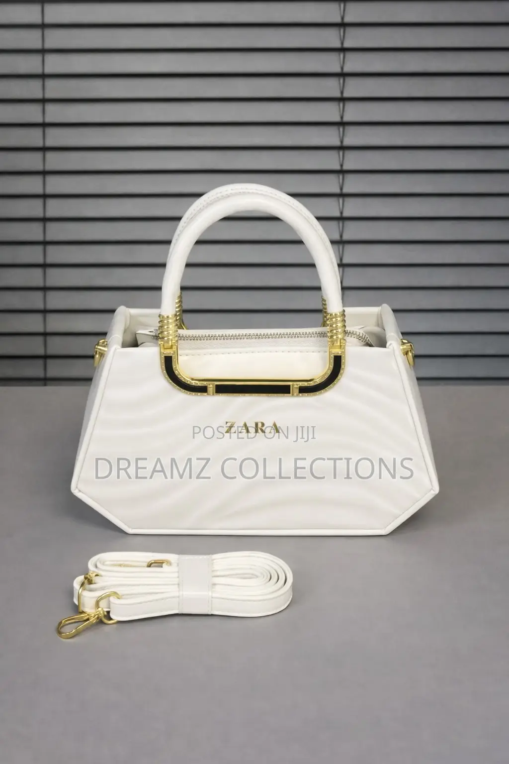 Zara Embossed Pattern Handbag