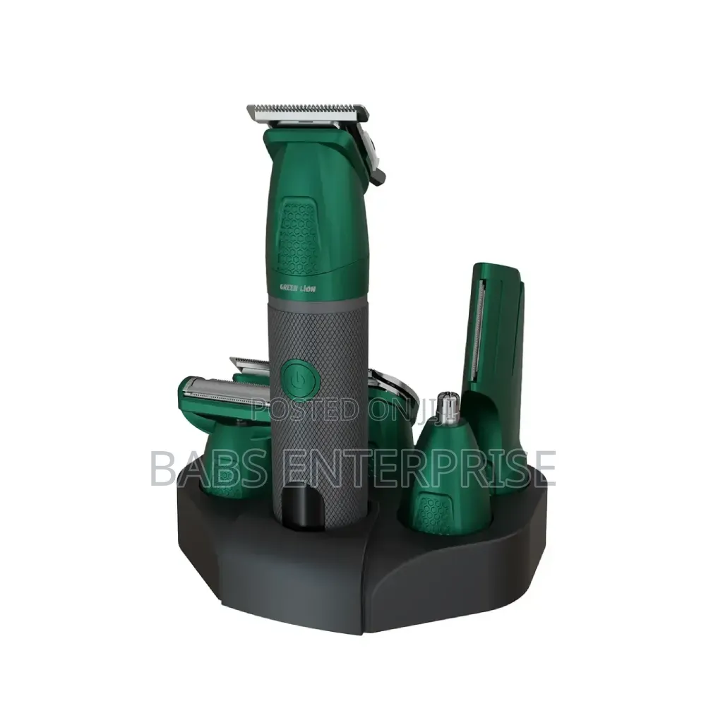 Green Lion Style Pro 6-in-1 Grooming Kit – Green