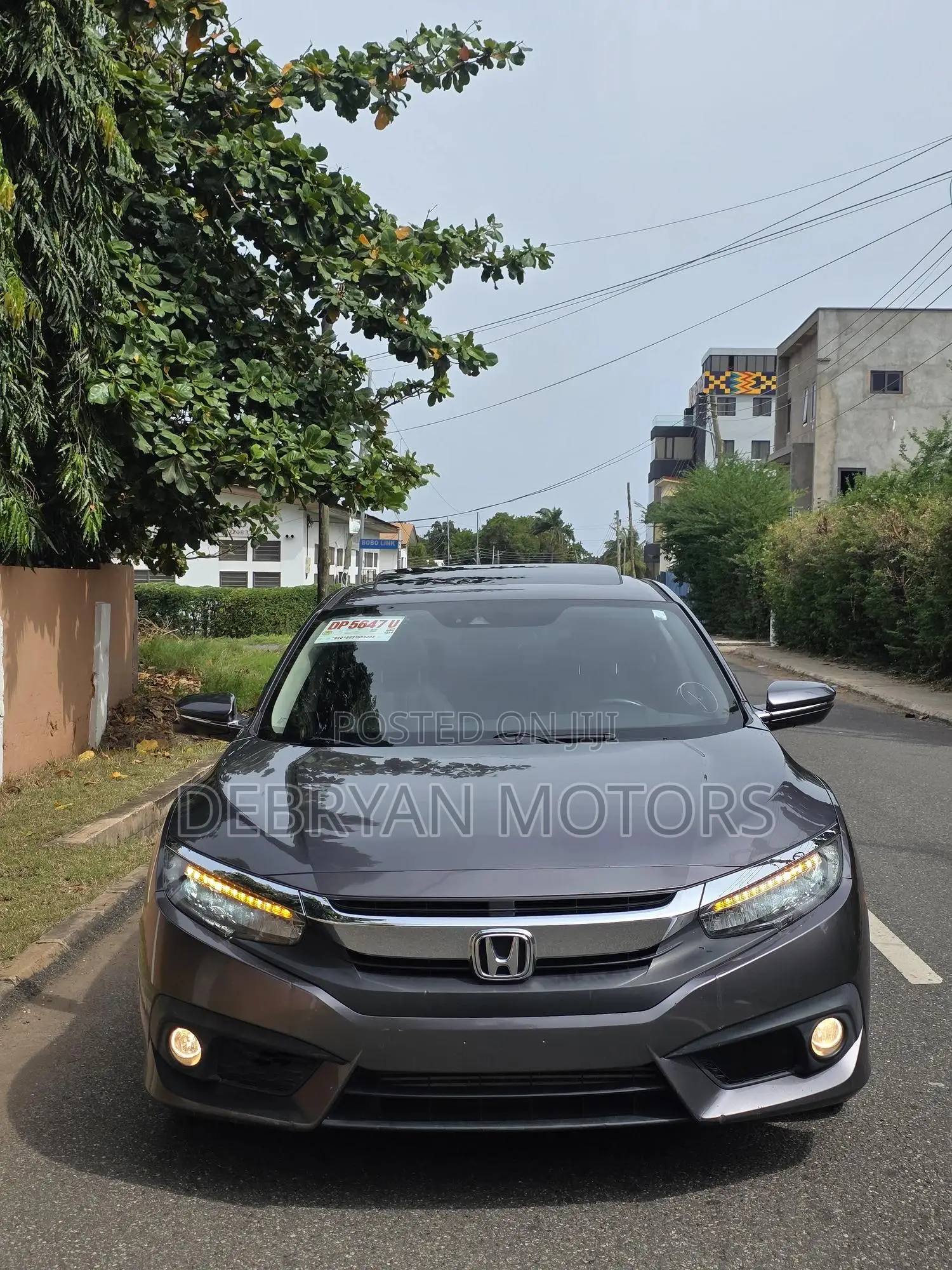 Honda Civic Touring Sedan 2018 Gray