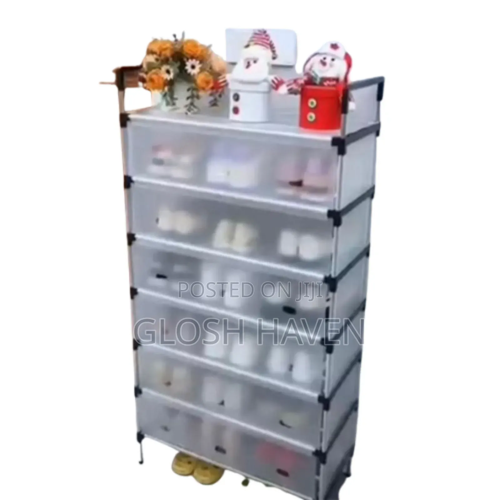7 Layers Plastic Shoe Rack