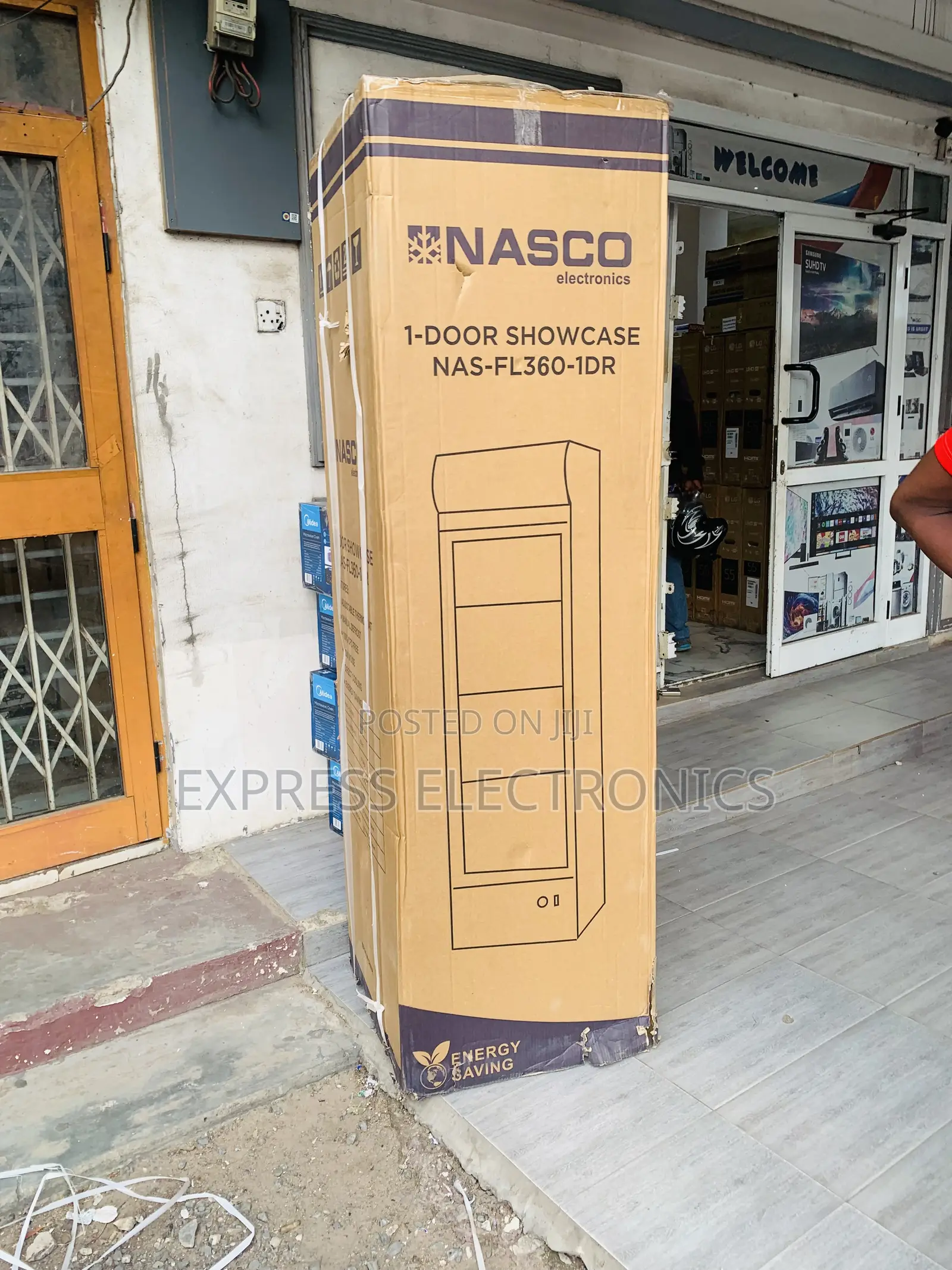 Call and Order for Display Fridge Single Door Nas-Fl360-1dr-1