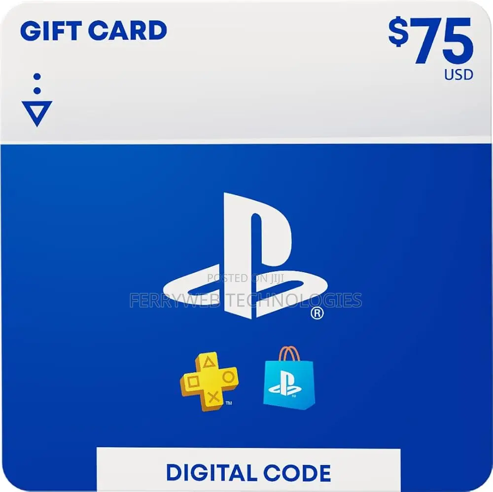 Playstation Gift Card $75