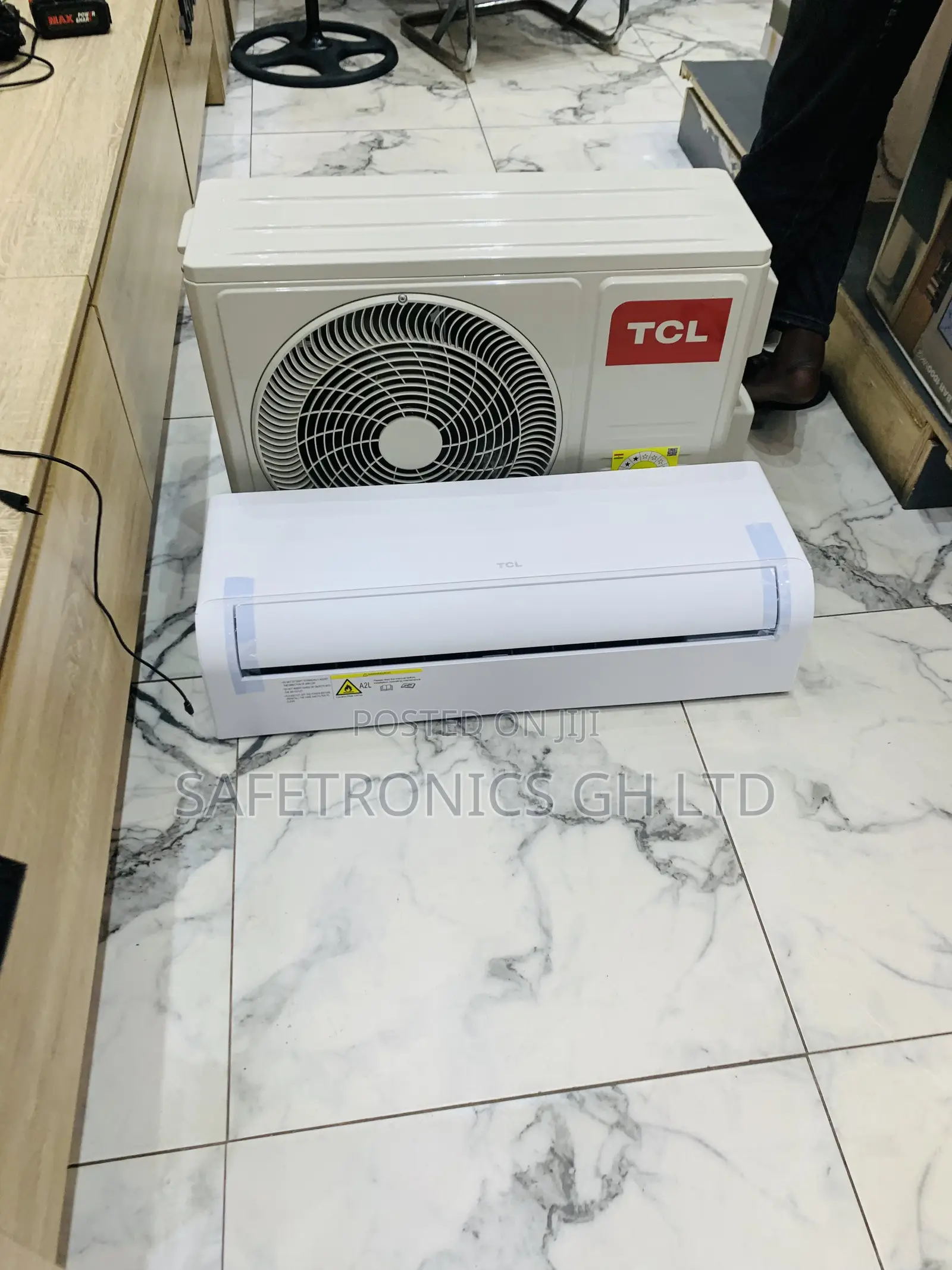 Anti Rust New 1.5 Horsepower TCL Split Type R410a White Ac