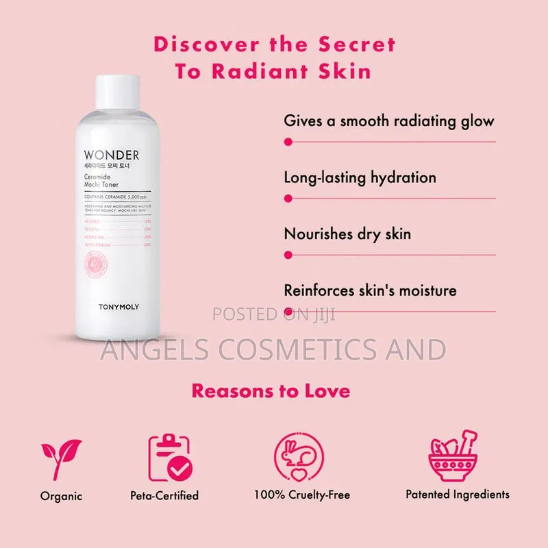 Tony Moly Wonder Ceramide Mochi Milky Toner